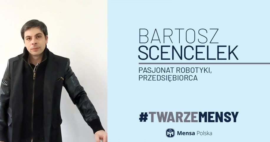 Bartosz Scencelek w cyklu #TwarzeMensy — Mensa Polska